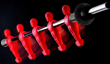 Настільний футбол Garlando G-500 Evolution Telescopic (G500NERCVL)