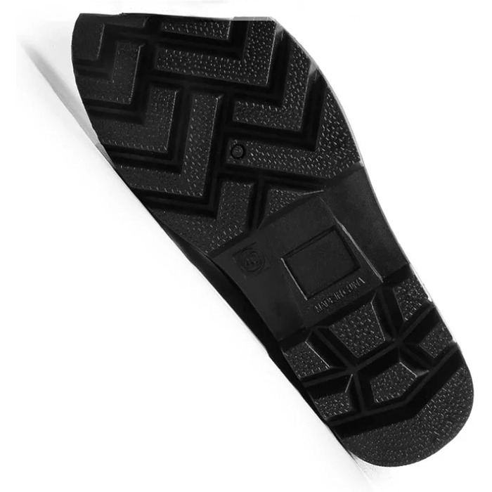 Чоловіче гумове взуття, чоловічі гумові чоботи, високі гумові черевики для активного відпочинку на природі, чоботи на платформі для водного взуття, чорні, розмір EU 41