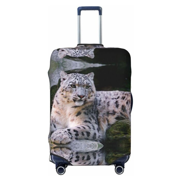 Чохол для валізи Schneeleopard, міцний захист для багажу розміром 45.7-81.3 см, чорний, великий розмір