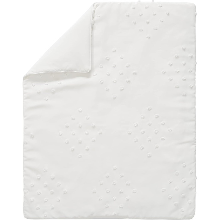 Дитяча постільна білизна Sweet Jojo Designs Boho Dot Комплект для дитячого ліжечка, 4 предмети, слонова кістка, бежевий, кремовий,