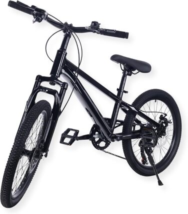 Велосипед Laguna - дитячий гірський велосипед - рама з алюмінієвого сплаву - 20 дюймів - сірий/чорний