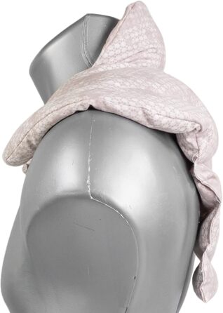 Подушка для шиї шийного відділу хребта - шия плечі спина - ріпакова подушка - подушка для шиї з підігрівом - зігріваюча подушка для шиї - колір сіро-бежевий, шеббі-шик