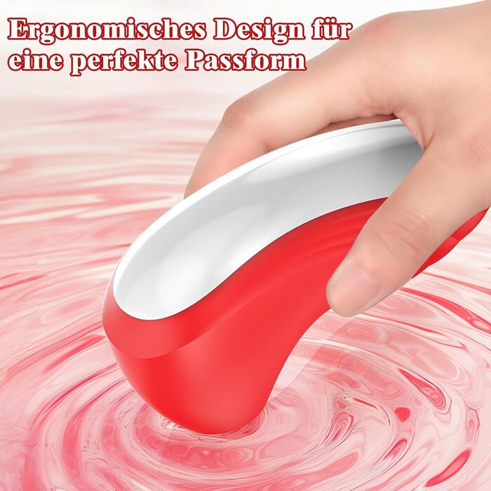 Вібрація для жінок, секс-іграшки для жінок та пар, силіконові вібратори для клітора з 7 видами багаточастотних режимів вібрації, тихий та потужний вібратор GC-Punk Claret