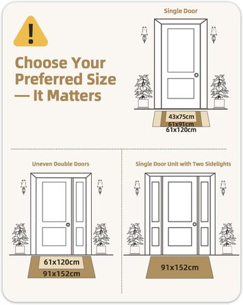 Килимок для вулиці COLOR&GEOMETRY брудозахисний килимок для використання всередині та зовні приміщень, стійкий до атмосферних впливів, міцний, миється ефективний брудозахисний килимок для вхідних дверей, входу, патіо, саду, темно-сірий 691 см (прямокутний