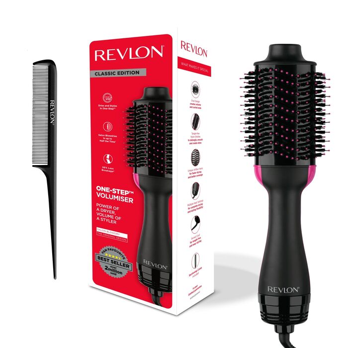 Фен-стайлер для об'єму Revlon Salon One-Step Original з гребінцем для розділення пасм