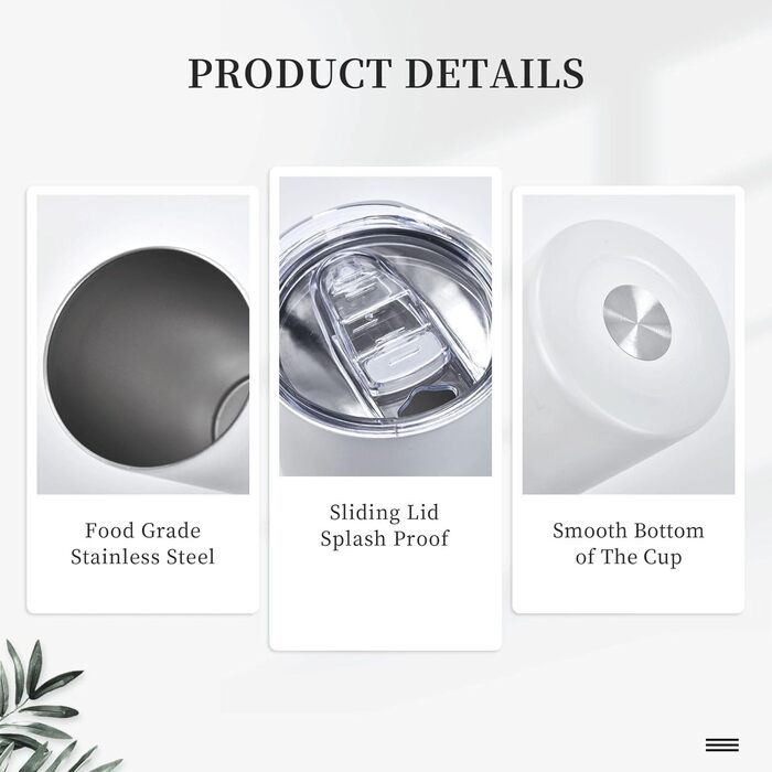 Кружка з прямою трубочкою, дизайн Тигр у спокої, з принтом, підходить для кемпінгу, офісу та дому, 590 мл