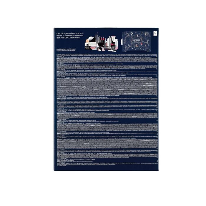 Адвент-календар ARTDECO 2025 Високоякісний косметичний календар краси з 24 сюрпризами щодо макіяжу, ідеальний подарунок для жінок