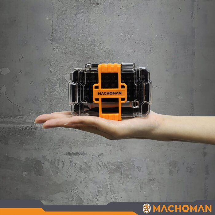 Кейс для портативних насадок MACHOMAN 1MC031 на 31 деталь, з 30 насадками та 1 тріскачковим ключем