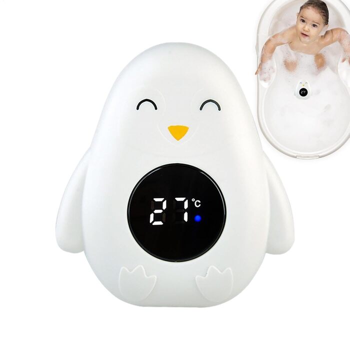 Термометр для дитячої ванни плаваючий цифровий вимірювач температури води та дитячої ванни Тестер температури на дисплеї, безпека,