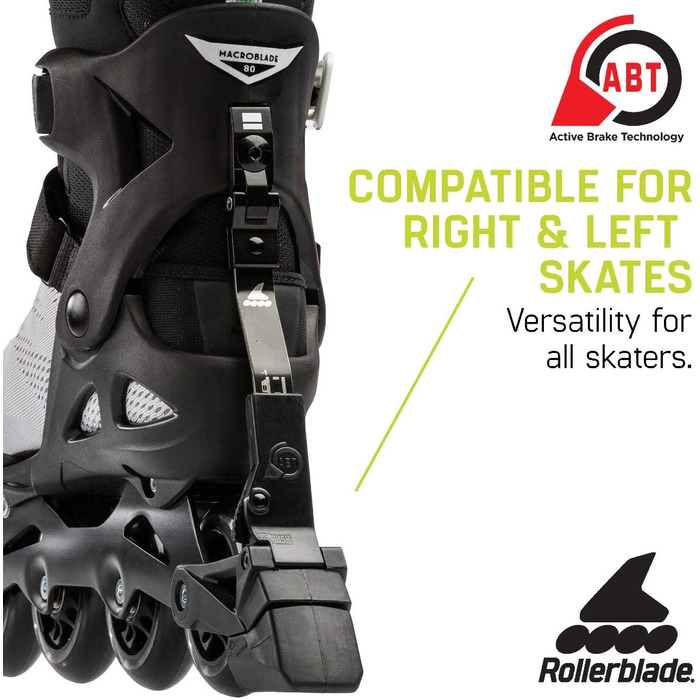 Роликові ковзани жіночі Macroblade 80 ABT W Inline Fitness 9.5 GLACIER GREY/NEO MINT