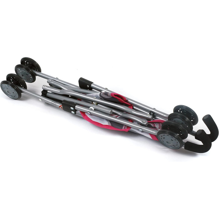 Коляска для ляльок Bayer Chic 2000 Roma, лялькова коляска, міні-лялька, єдиноріг, темно-синій, рожевий, 601-43, один розмір підход