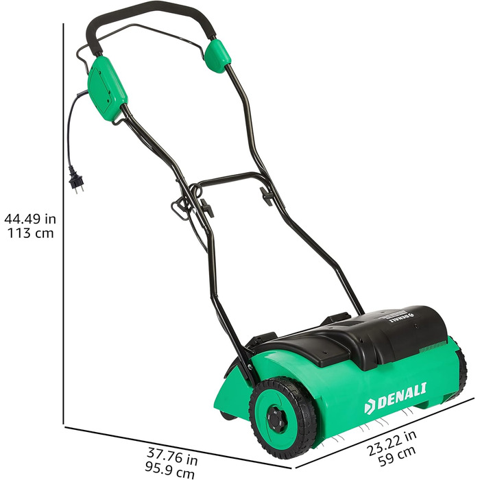 Вертикутер Denali з кабелем, 1100 Вт, ширина 36 см