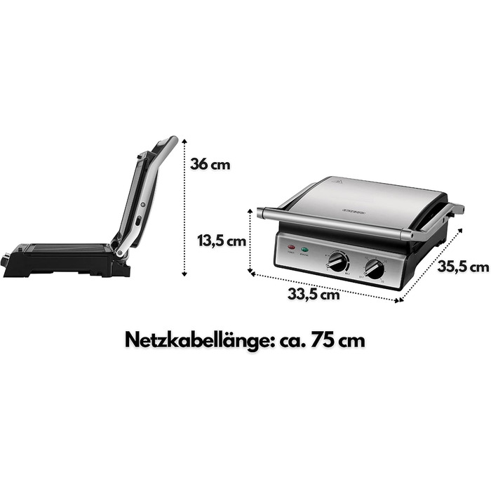 Контактний гриль знімні пластини 30-хвилинний таймер тостер для паніні тостер для бутербродів електричний настільний гриль контакт