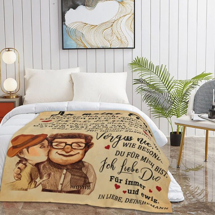 Сміливі та зухвалі подарунки на річницю весілля для жінок, м&39яка ковдра для моєї дружини, подарунок на день народження, ідеї весільних подарунків, пухнаста флісова ковдра 150x200 см, подарунки для жінок 02 150x200 см