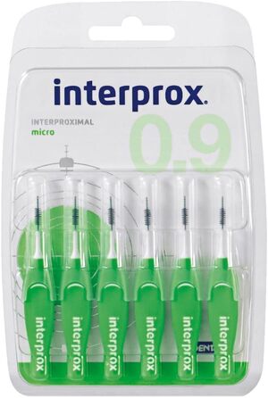 Щітки Interprox Interdental Brushes зелені мікро 6 шт. , упаковка 6 шт. (6 шт. 6 шт. )