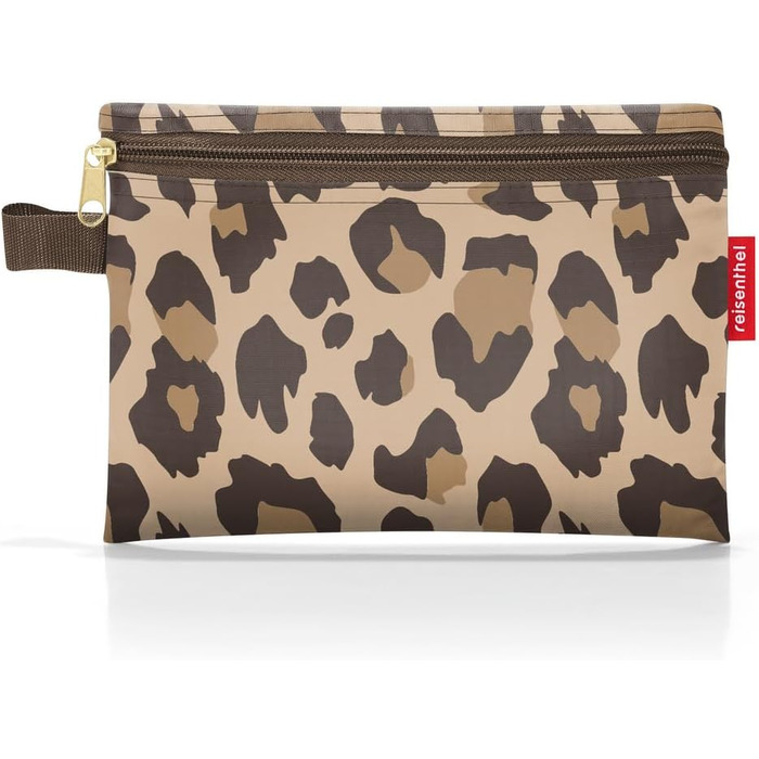 Сумка Reisenthel Mini Maxi Touringbag - складна компактна дорожня сумка з функцією кріплення на візок - водовідштовхувальна тканина Leo Macchiato Single