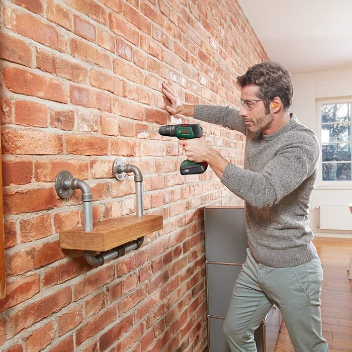 Акумуляторний ударний дриль-шуруповерт Bosch UniversalImpact 18 (2 акумуляторні батареї, система 18 В, кейс) Комплект 2 акумулятор