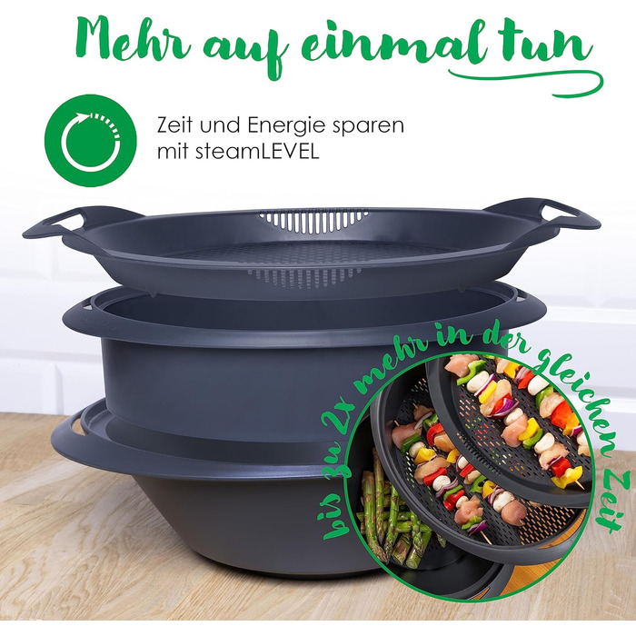 Аксесуари CucinaOra steamLEVEL Thermomix TM6 - Аксесуари Thermomix TM6 - Пароварка Thermomix TM5 TM31 - Аксесуари Termomix - Аксесуари для Thermomix Vorwerk