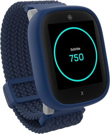 Водонепроникний дитячий годинник-телефон - 4G, дзвінки, повідомлення, шкільний режим, функція SOS, GPS, камера, крокомір - 2 роки гарантії (СИНІЙ) СИНІЙ X6, 6 Play -