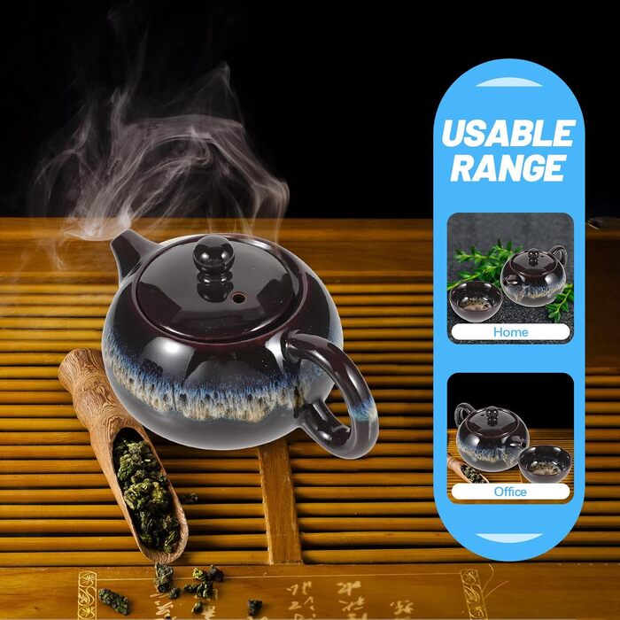 Набір для чаювання, керамічний, портативний, високої якості, в різних кольорах, для офісу та дому