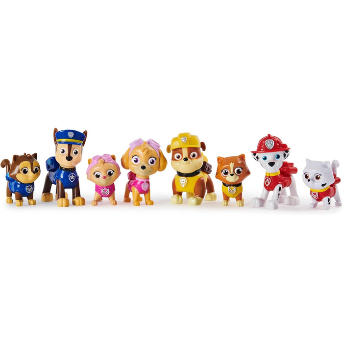 Подарунковий набір PAW PATROL Chaos Kitten з 8 сучасними фігурками