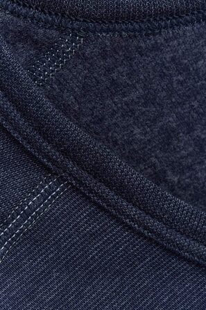 Термобілизна з коротким рукавом con-ta Thermo, футболка з натуральної бавовни, базовий шар, чоловіча термобілизна, розмір 5/M - 10/4XL L Темно-синій меланж