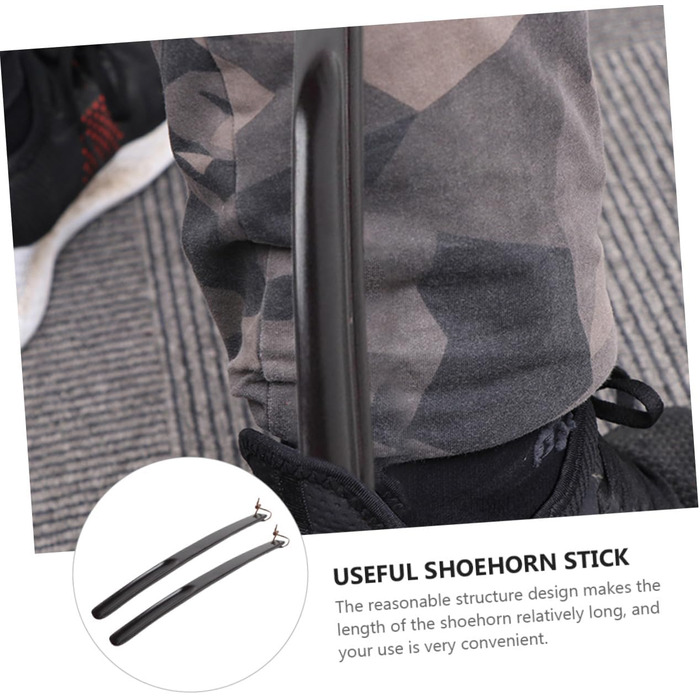 Дерев'яні черевики Shoehorn з масиву дерева Shoehorn Hotel Shoehorn Tool Корисний дерев'яний підйомник взуття Shoehorn Single Plugged Footwear, 2 шт.
