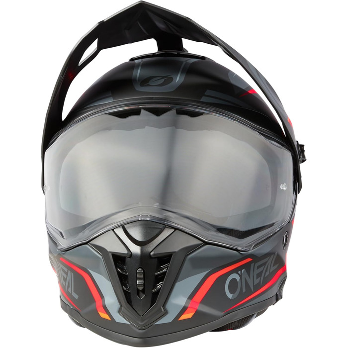 Шолом O&39NEAL A-SRS SOLID Чорний M Чорний/Сірий/Червоний