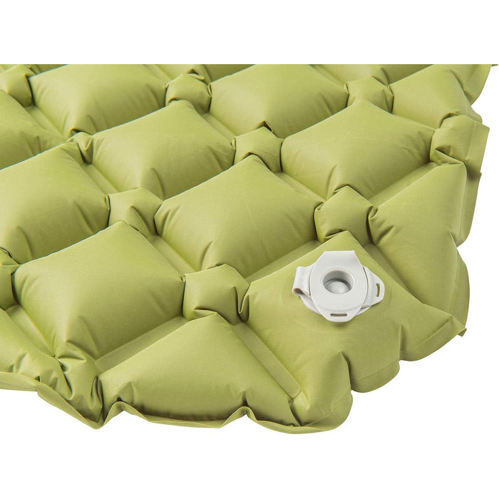 Надувний матрац Semptec Urban Survival Technology для кемпінгу надлегкий надувний матрац для вулиці з мішком, швидке надування, зелений (килимок для сну, кемпінговий килимок, надувний пляжний килимок)