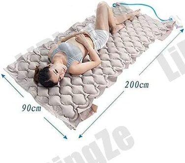 Протипролежневий надувний матрац, лікарняний замінник матраца з низькими втратами повітря для медичних покривал при пролежнях та ранах, система насоса зі змінним тиском