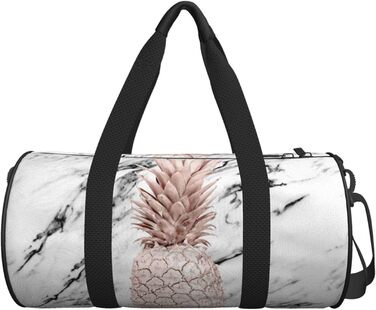 Дорожні сумки з мармуровим та рожево-золотим малюнком, спортивні сумки для фітнесу, велика сумка для подорожей та покупок, сумки на нічліг та на вихідні для чоловіків та жінок