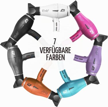 Професійний цифровий фен Parlux Ethos, Made in Italy, колір Titan Grey