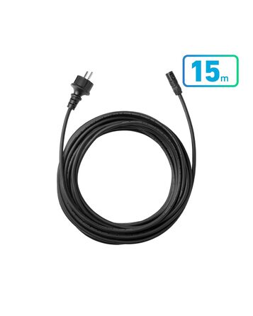 З&39єднувальний кабель Anker SOLIX Schuko, сонячний кабель 15 м, підключення Schuko до змінного струму, кабель для зберігання енергії на балконі, кабель змінного струму