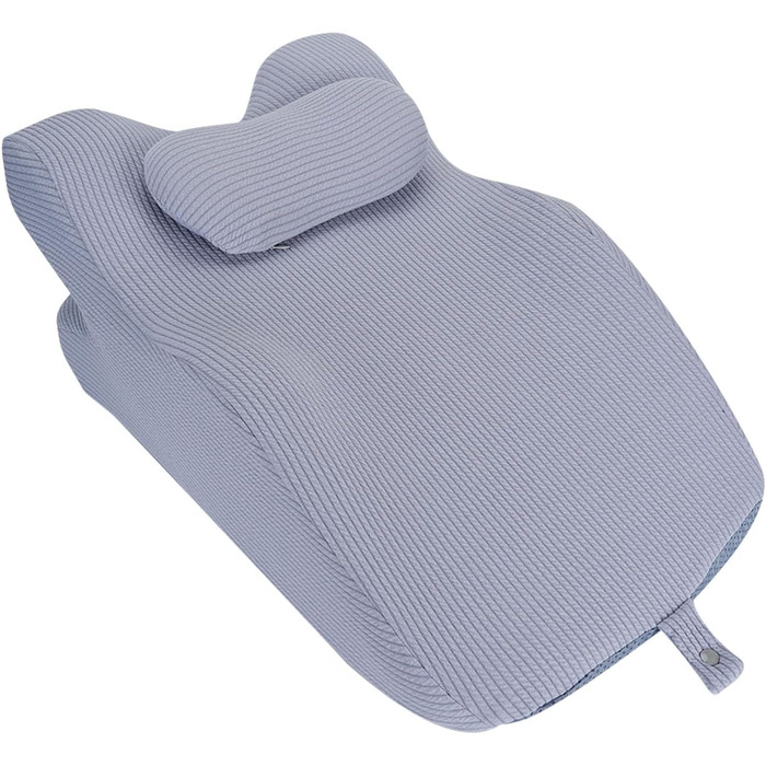 Подушка для читання Ejoyous для ліжка та дивана, клиноподібна подушка для підняття ніг, подушка з піни з ефектом пам&39яті для шиї, спини та ніг, для підтримки спини під час відпочинку, гри, читання або перегляду телевізора