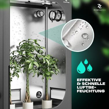 Для вирощування кімнатних рослин, світло та водонепроникний намет для вирощування, 120x60x180