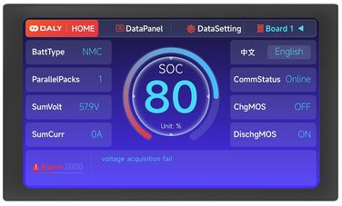 Аксесуар DALY Smart BMS, сенсорний екран 4,3 дюйма