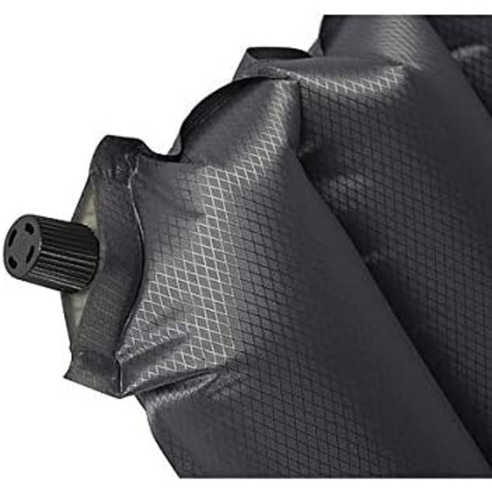 Надувний матрац Bo-Camp, чорний, 185 x 60 x 3 см