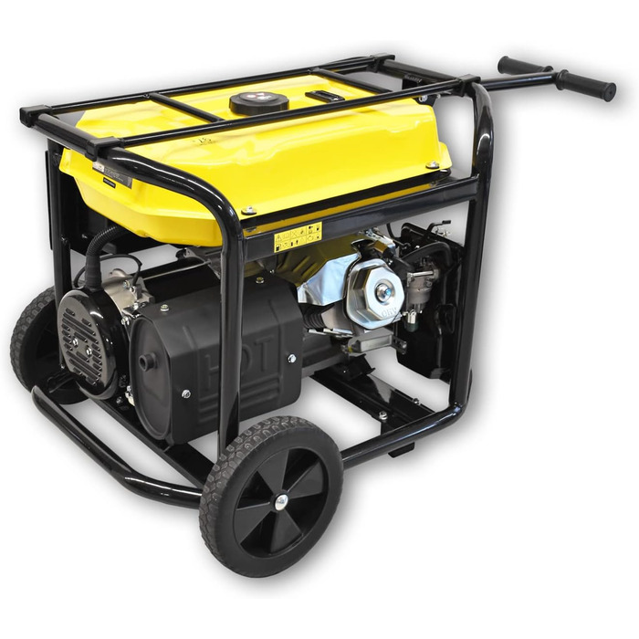 Генератор BAMATO BGE-5400 Інверторний генератор Технологія AVR 4-тактний бензиновий двигун 420 куб.см 12,2 к.с. 5400 Вт Роз&39єми 1 x 400 В, 2 x 230 В та 1 x 12 В постійного струму