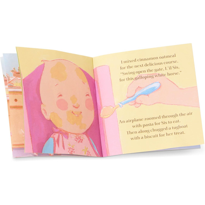 З одягом, пляшечкою та аксесуарами для годування - м&39яка лялька та книжка з малюнками англійською мовою - іграшка для віком від