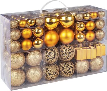 Набір ялинкових кульок зі 105 предметів Homewit