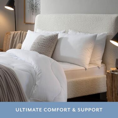 Подушка-опора Spundown середньої довжини від The Fine Bedding Company, (упаковка з 1)