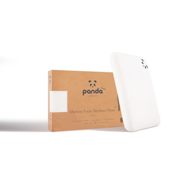 Дитяча подушка Панда з бамбукової піни з ефектом пам'яті (малюк)