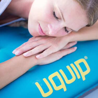 Матрац надувний Uquip Betty Single XL Petrol/Grey (243107)