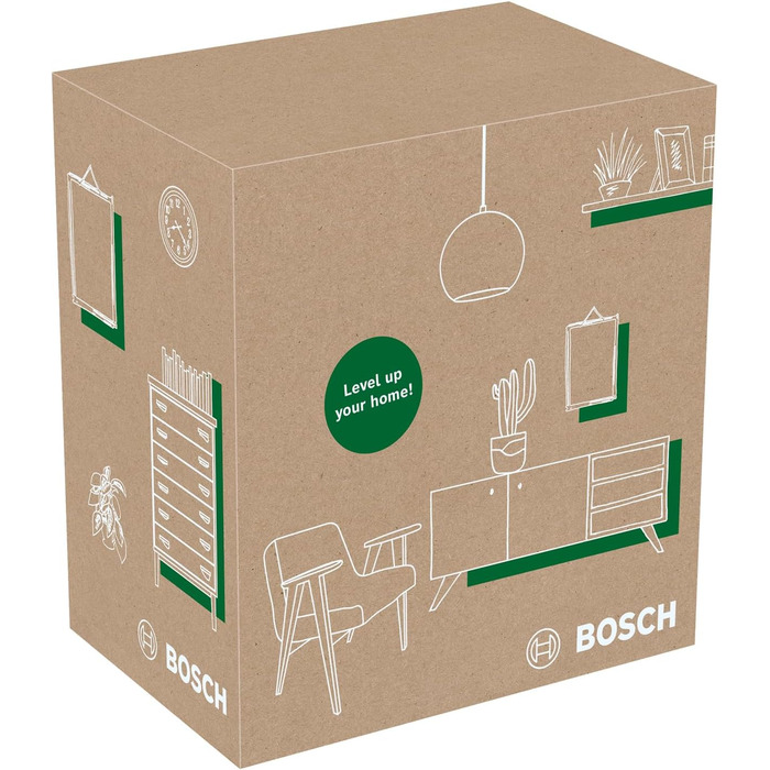 Хрестовий лазерний рівень Bosch AdvancedLevel 360 (зелений)