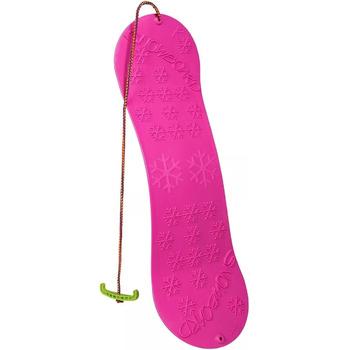 Сноуборд MARMAT дитячий пластиковий 72 см, рожевий