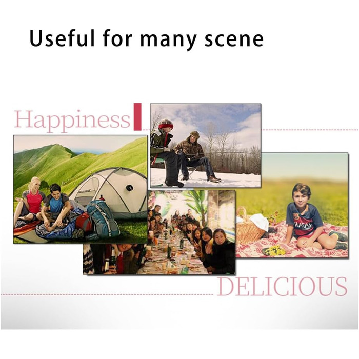 Керамічний газовий обігрівач Yinleader, газовий радіаційний обігрівач для використання на вулиці в наметах, караванах та кемпінгу, керамічний пальник 1,3 кВт (чорний)