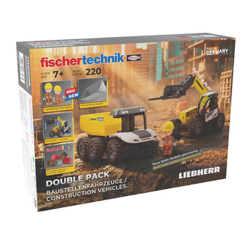 Набір конструкторів fischertechnik Liebherr Double Pack Будівельна техніка, для дітей від 7 років