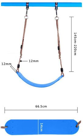 Еластичні дитячі гойдалки Extsud колір Єва м'яка дошка U-подібні гойдалки дошка гойдалки сидіння гойдалки дошка гойдалки навантаже