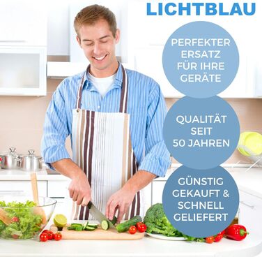 Світло-синій тримач для інструменту сірий Кухонний комбайн Bosch I Змінний тримач підходить для Bosch MCM3100W, MCM3110W та MCM3200W I Кронштейн для безперервного подрібнювача I Запасні частини кухонного комбайна Bosch