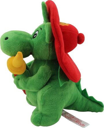 М'яка іграшка Sweety Toys 11025 Драко XL Грізу 20 см з пожежним рукавом, 20 см